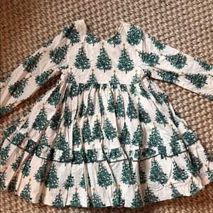Pink Chicken Christmas Tree Dress